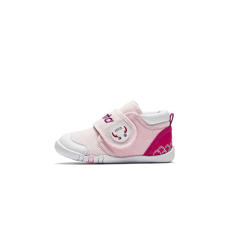 Кроссовки Roly Poly Toys Slip Resistant с низким верхом Antakids, Clear Pink/Pastel Pink/Dazzling Red