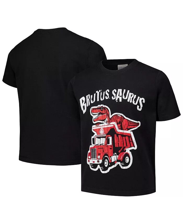 

Футболка Big Boys and Girls Black Ohio State Buckeyes Dino Truck Comfortwash