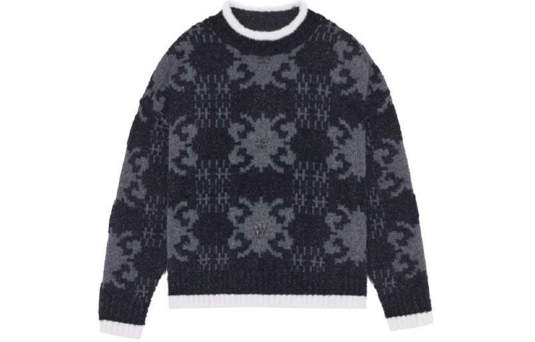

Свитер Unisex черно-серый FW21 WE11DONE