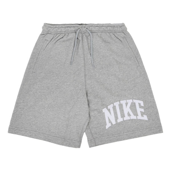 

Шорты sportswear club french terry shorts asia sizing 'grey white' Nike, серый