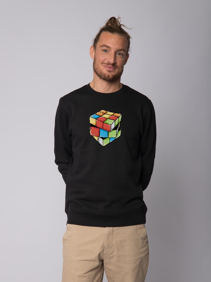 

Толстовка wat Apparel Pixel Zauberwürfel, черный