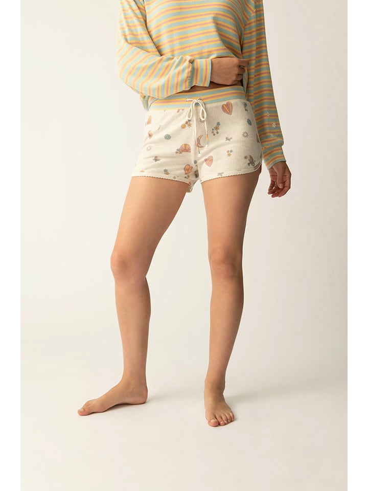 

PJ Salvage Пижамные шорты кремового цвета