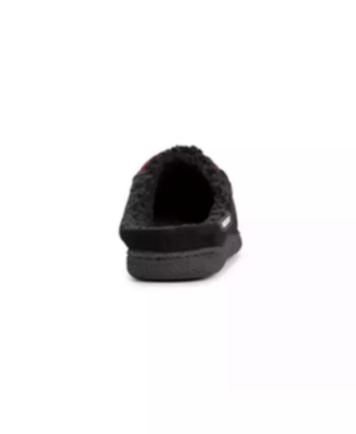 Мужские тапочки Staughton Clog, серо-коричневый, 10 шт MUK LUKS, черный — фото 3