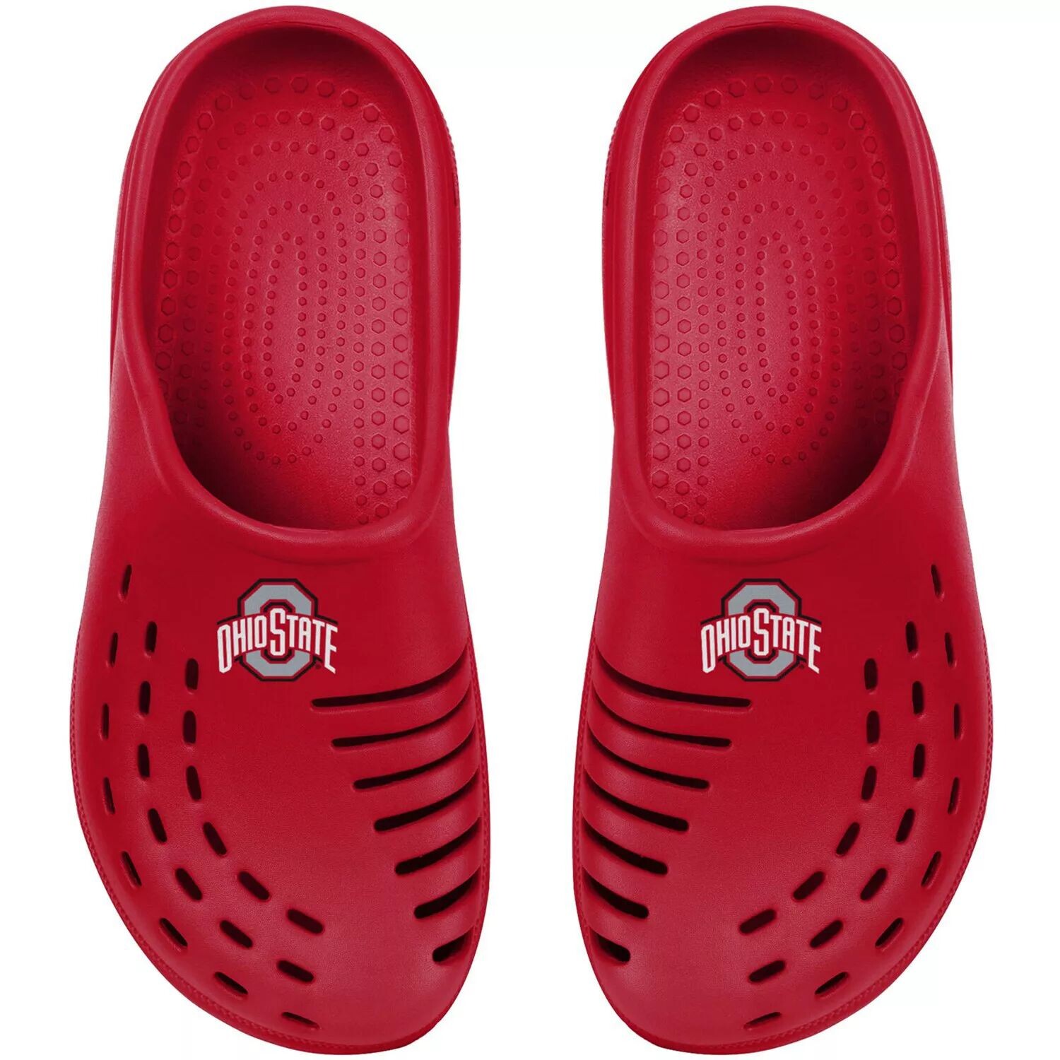 

Молодежные сабо FOCO Scarlet Ohio State Buckeyes Sunny Day Unbranded