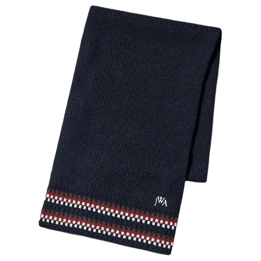 

Акриловый вязаный шарф унисекс разноцветный UNIQLO