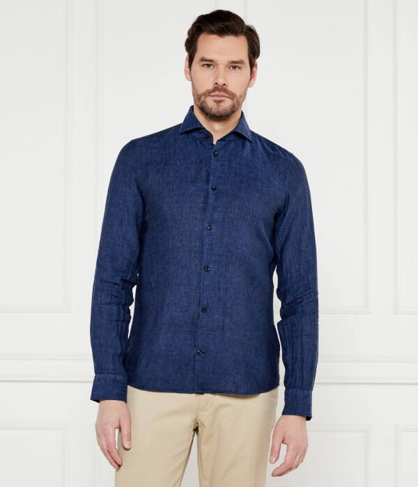 

Льняная рубашка pai-w Slim fit Joop!, синий