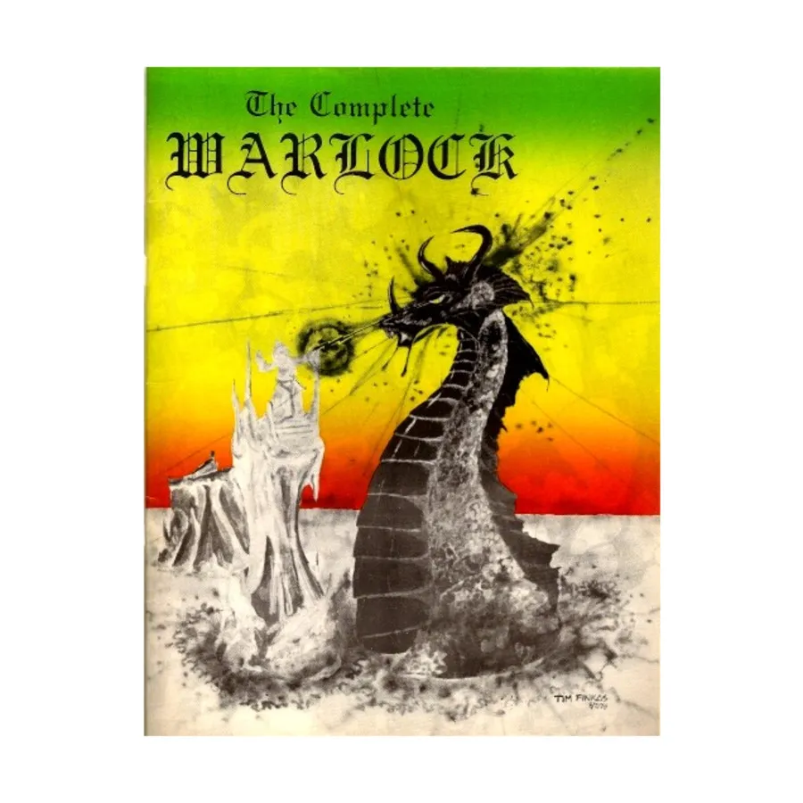 

Complete Warlock (Rare, 4-Color Cover), Role Playing Supplements, мягкая обложка