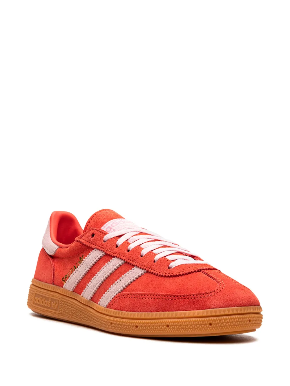 Кроссовки Handball Spezial Bright Red Clear Pink Adidas, красный — фото 2