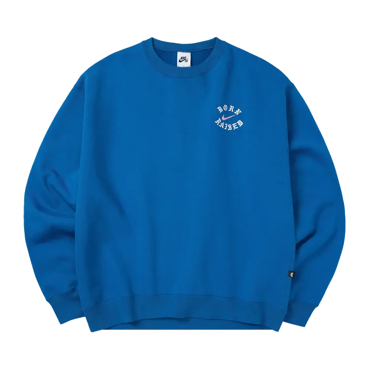 

Толстовка Nike x Born x Raised Crewneck 'Blue', синий