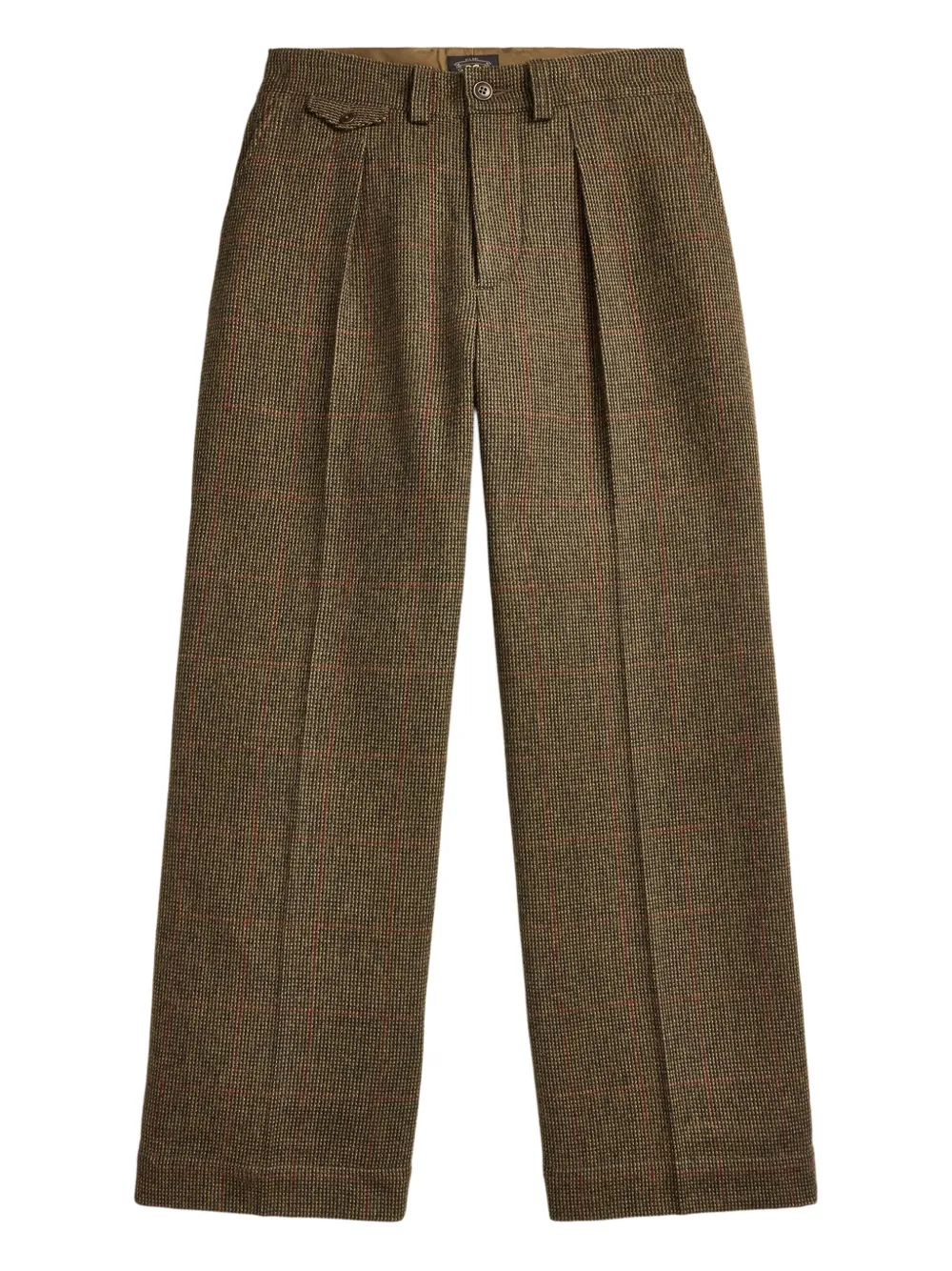 

Широкие брюки со складками Ralph Lauren Rrl, коричневый