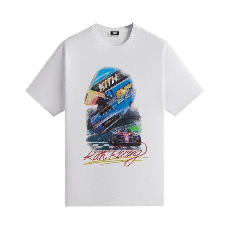 

Футболка Kith F1 Vintage Tee, белый