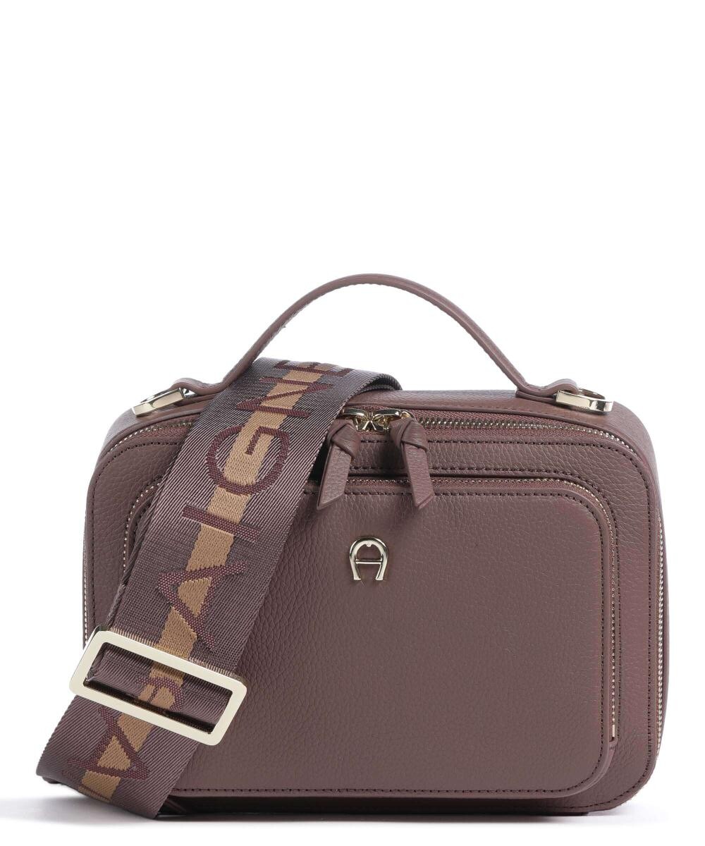 

Сумка на плечо Zita из зерненой коровьей кожи Aigner, коричневый