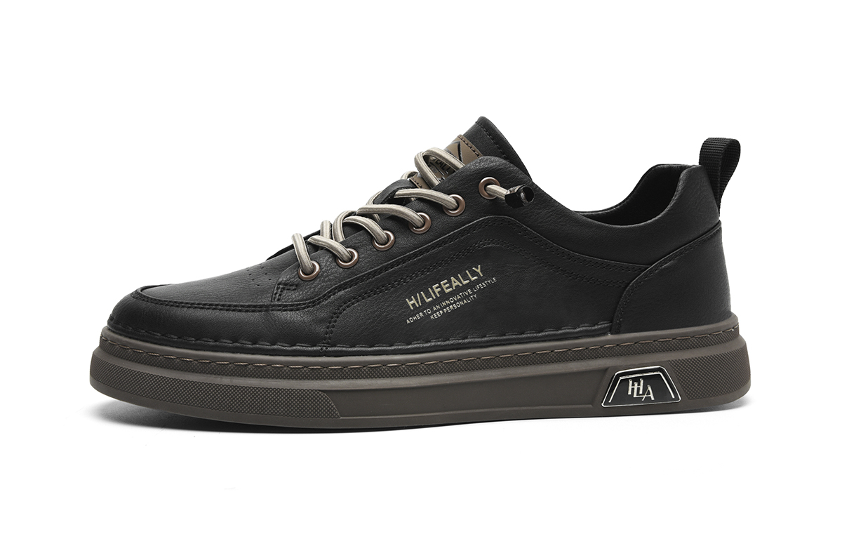 

Низкие скейтерские кеды Men's HLA, черный коричневый