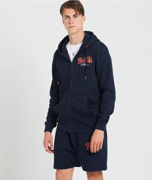 

Толстовка на молнии Asheville Retro Jeans, черный