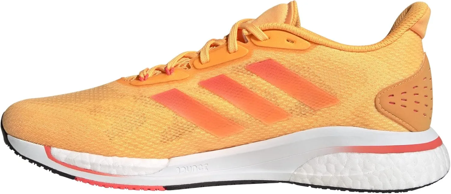 Мужские кроссовки Adidas Supernova +, белый/оранжевый/розовый — фото 2