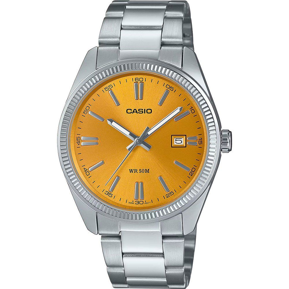 

Часы из серебристой стали Casio