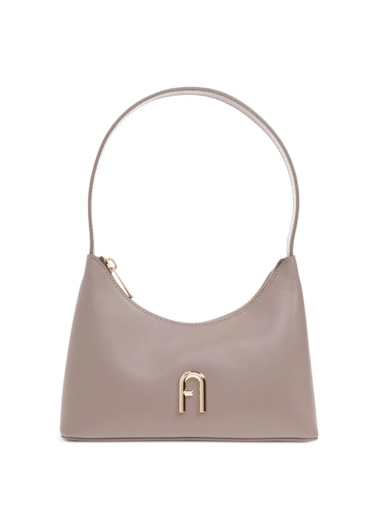 

Кожаная сумка-тоут Furla, нейтральный