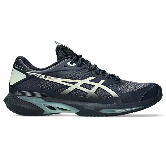 Мужские теннисные кроссовки «Solution Speed FF 4 OC» от ASICS, Midn/Ivory