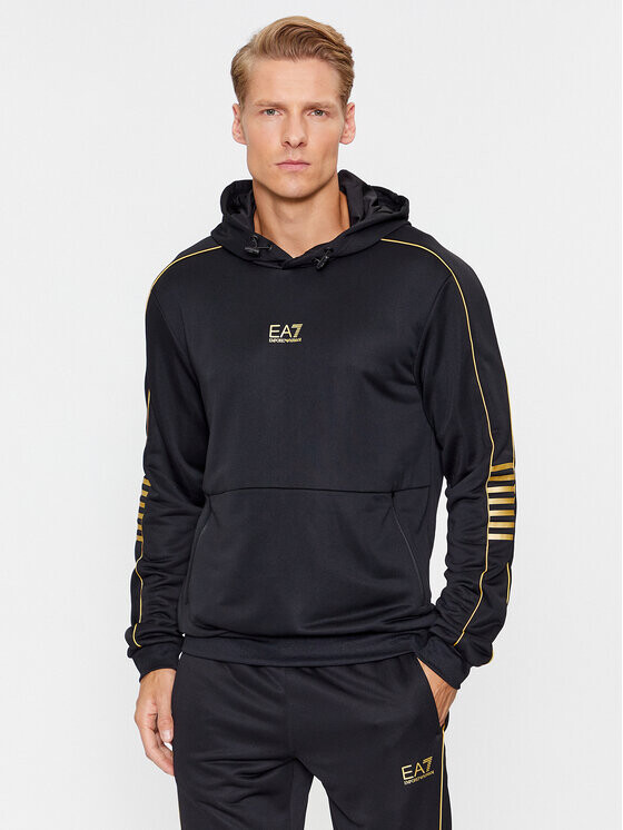 

Толстовка обычного кроя Ea7 Emporio Armani, черный