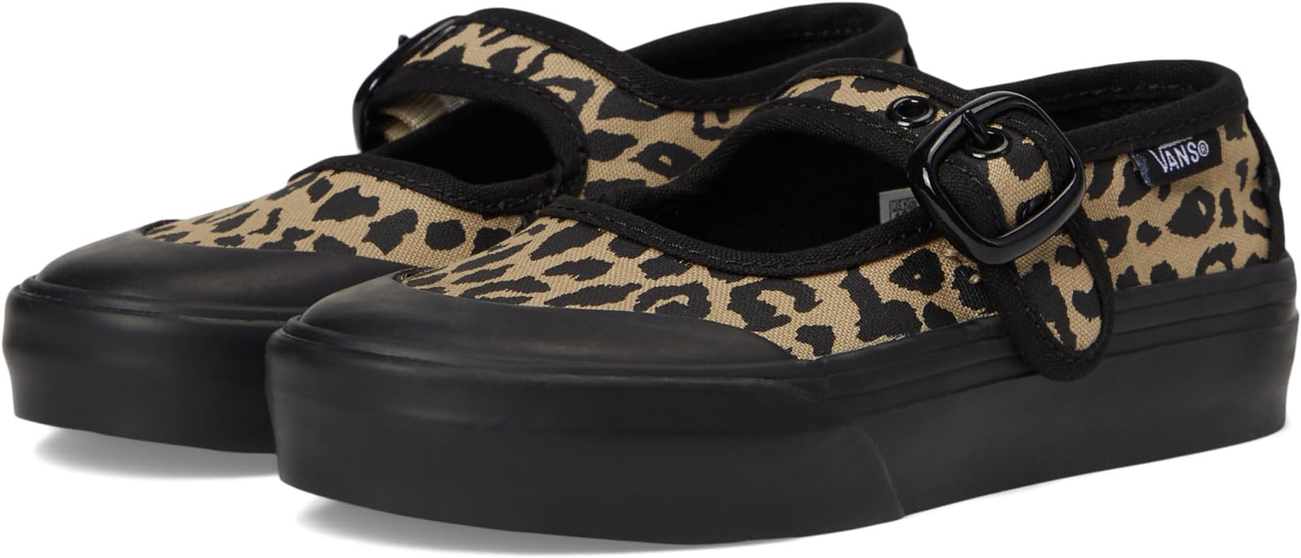 

Сандалии Vans Kids Kids Mary Jane, цвет Leopard Black
