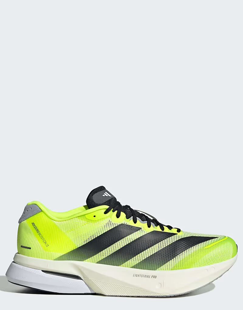 

Кроссовки Adidas performance Adizero boston 13 eqt в цвете lucid lemon / core black / hal