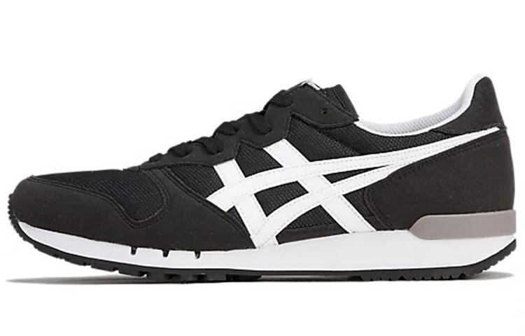 

Кроссовки Alvarado Running унисекс Low-top черные/белые Onitsuka Tiger