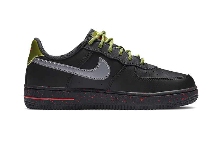 Кроссовки Nike Air Force 1 Low Black Asparagus PS — фото 2