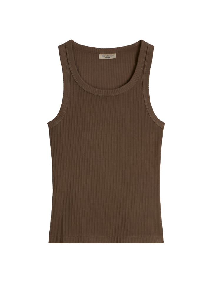 

Marc O'Polo DENIM Обычная майка-топ, цвет орехово-коричневый