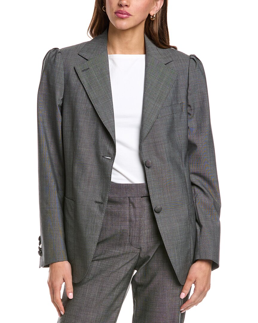 

Куртка Officine Generale Albane из шерсти Officine Générale, серый