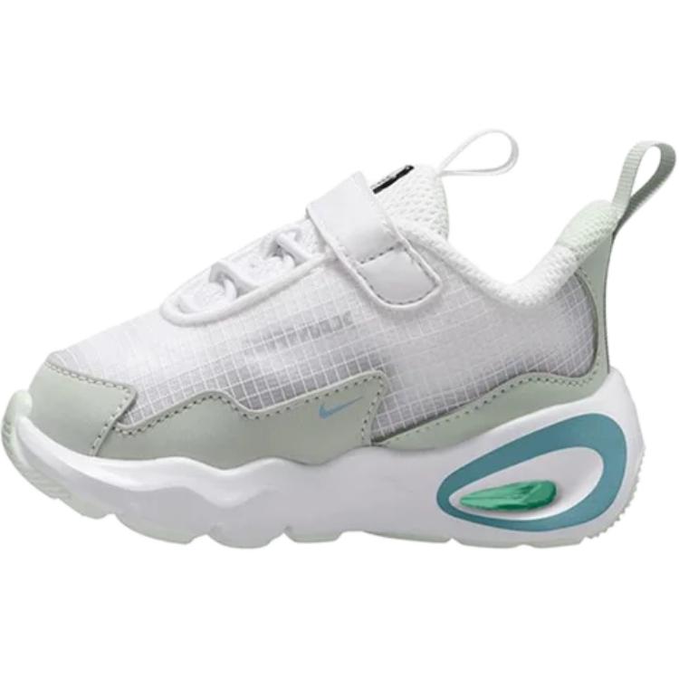 

Низкие кроссовки Air Max Nova с защитой от истирания для младенцев и малышей Nike, белый/зеленый