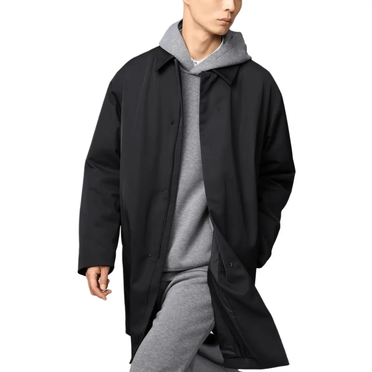

UNIQLO Пальто Clare Waight Keller C Collection FW25 Мужское, Black