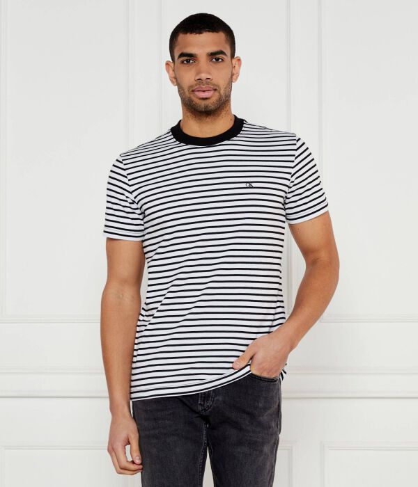 

Футболка тяжелого веса Regular fit Calvin Klein Jeans, черный