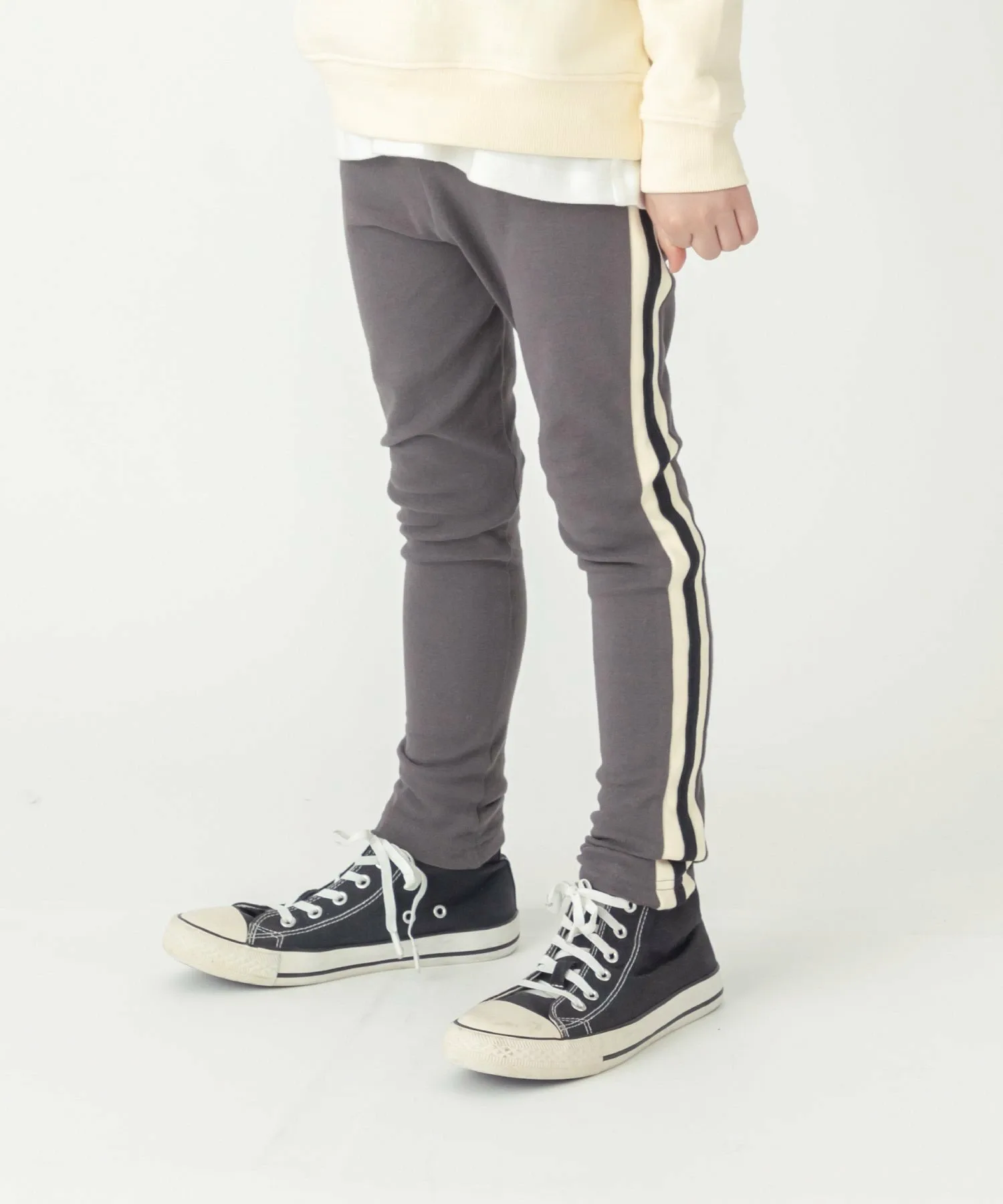 Леггинсы для боковой линии Ever Closet, Charcoal x Black