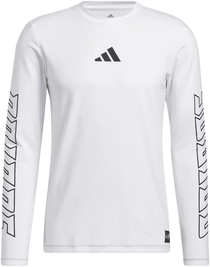 Футболка с длинным рукавом Adidas Mens FB Hype, белый