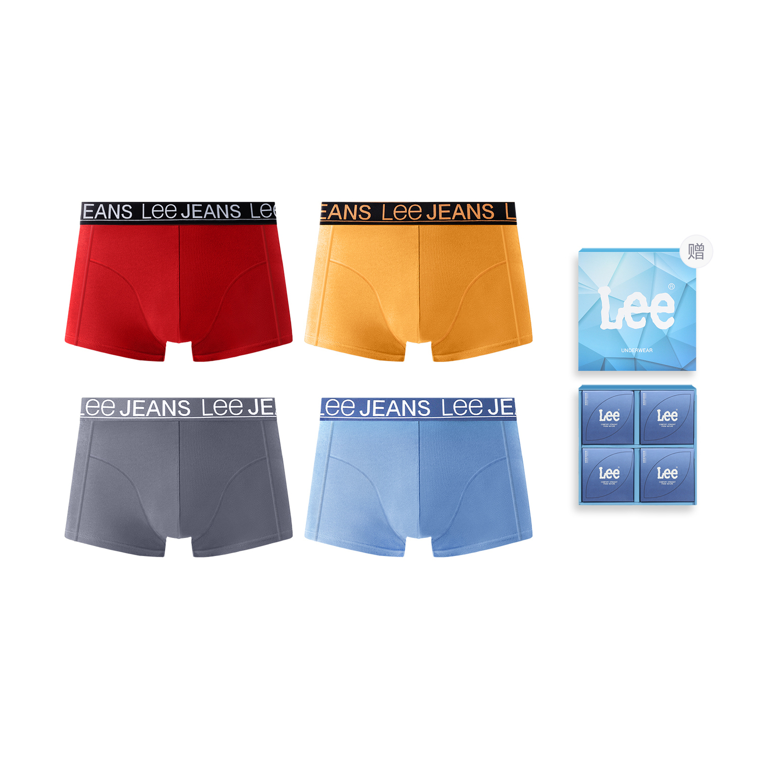 

Lee Sunset 4.0 подарочный набор мужского белья 4 шт