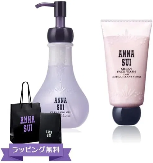 Набор для ухода за кожей Anna Sui Cleansing Oil & Face Wash, 200 мл + 120 г — фото 2