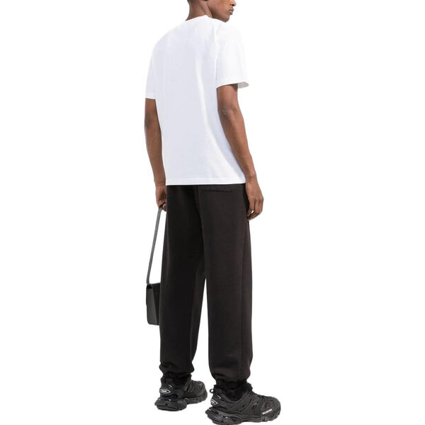 Футболка Men's OFF-WHITE Chest Stripe Pocket Round Neck Short Sleeve White T-Shirt, белый — фото 3