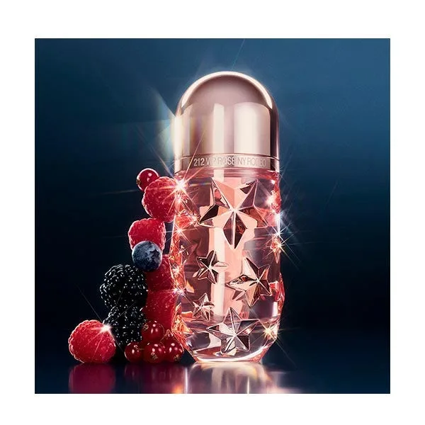 Парфюмерная вода для женщин CAROLINA HERRERA 212 Vip Rosé Ny Rodeo 80 мл — фото 3