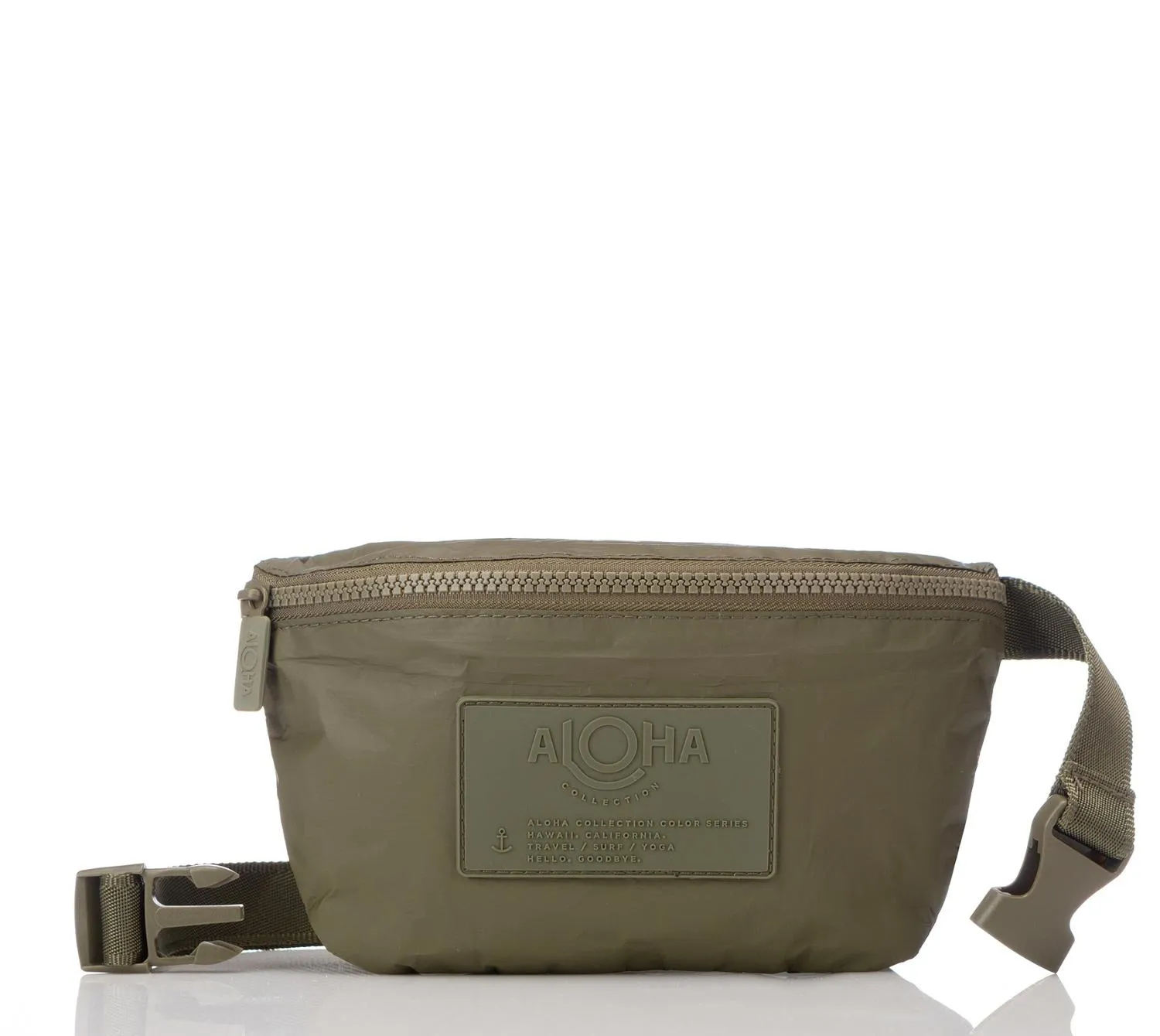 

Монохромный мини поясной рюкзак ALOHA Collection, Olive