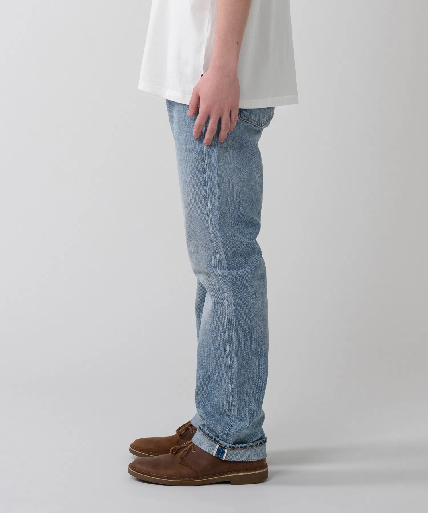 Джинсы Levi's 501(R), цвет «средний индиго». — фото 2