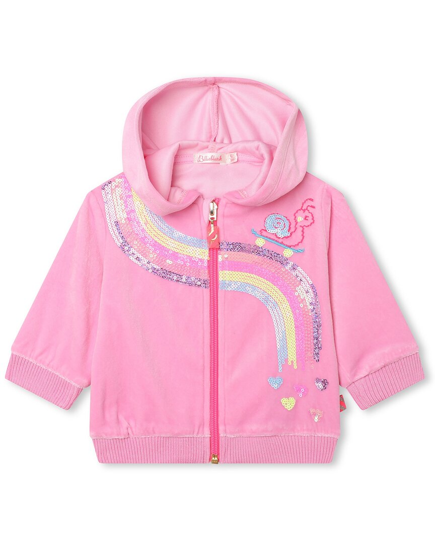 

Толстовка Billieblush Rainbow на молнии, розовый
