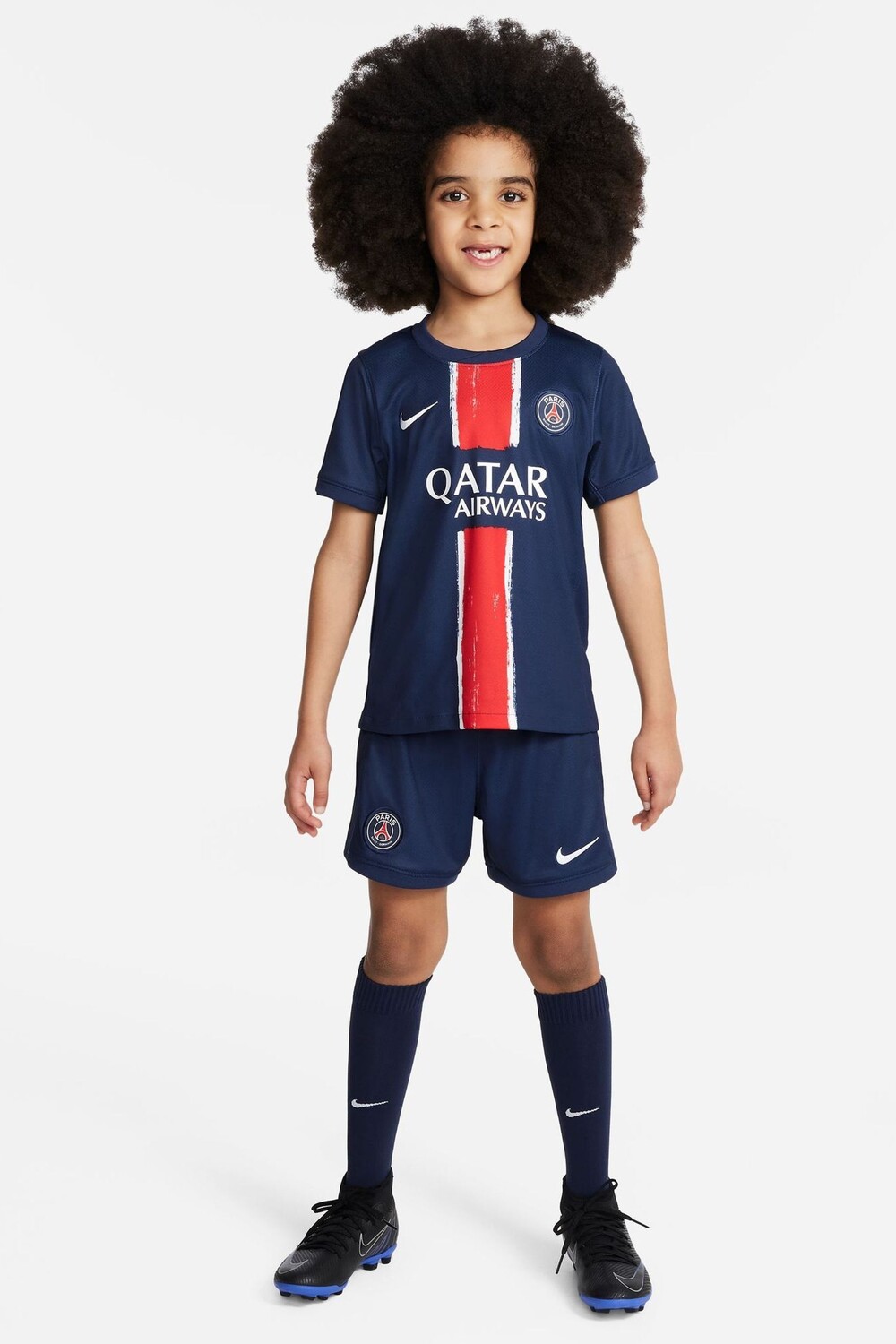 

Футбольная форма Jr psg home stadium из 3 предметов Nike, синий