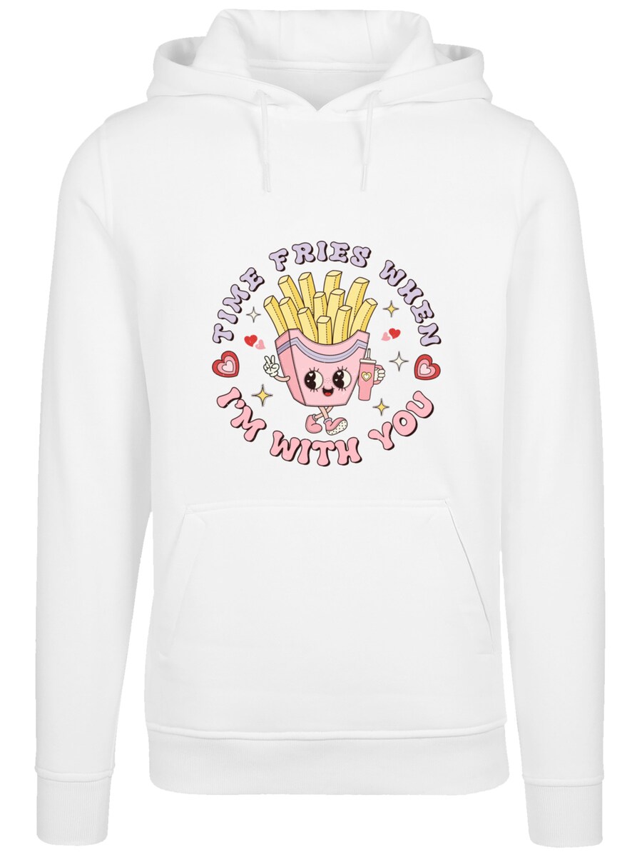 

Толстовка F4NT4STIC Time Fries when I am with you Valentinstag, White