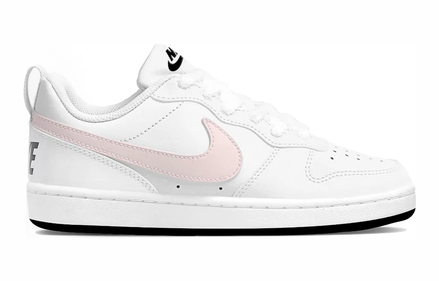 Кроссовки для скейтбординга Court Borough 2 Kids, унисекс Nike, Pink — фото 3