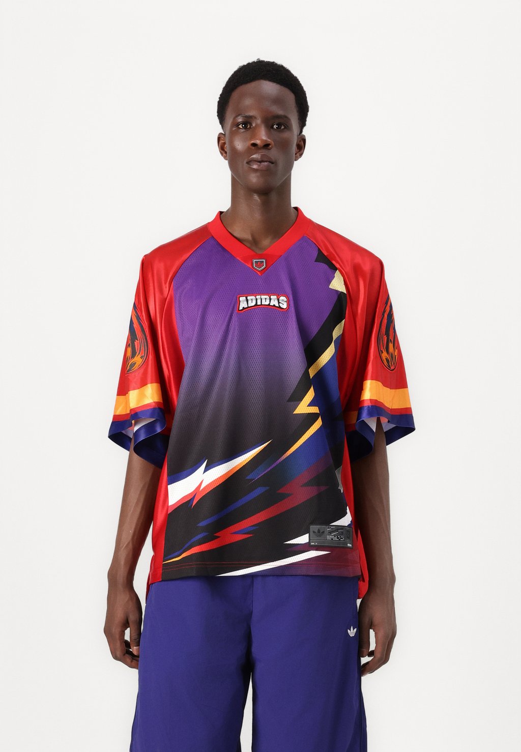 

Футболка с принтом ADILENIUM SEASONAL 3 TEAM Adidas Originals, красный
