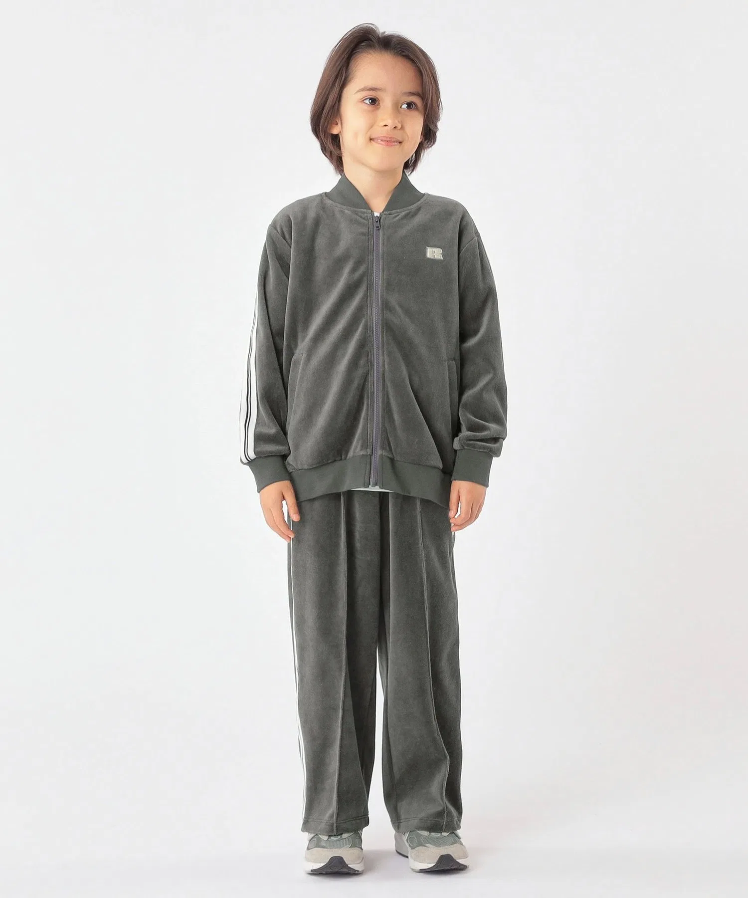 【Эксклюзив от SHIPS KIDS】RUSSELL ATHLETIC: 100-130 см / Полосатые брюки — фото 4