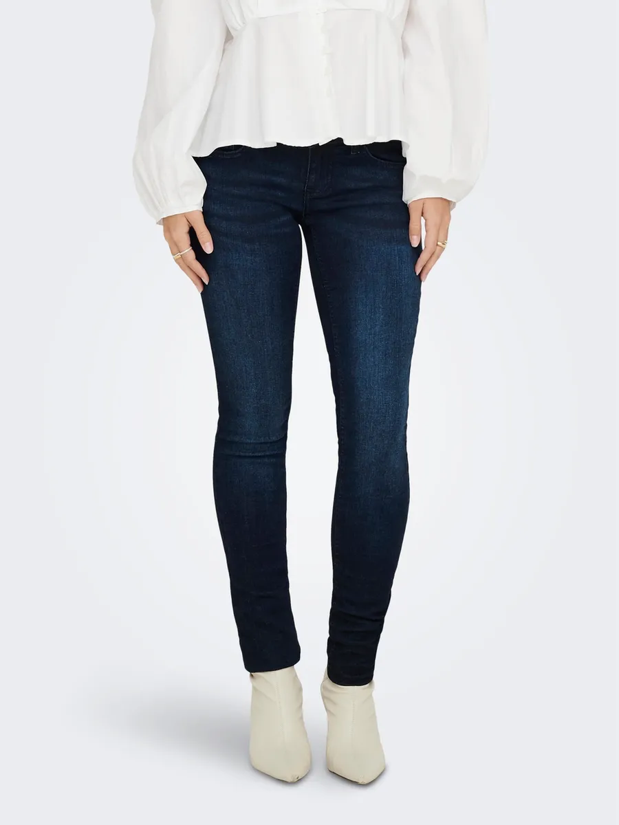

Only джинсы скинни "ONLFWONDER SL SK JEANS DNM", синий