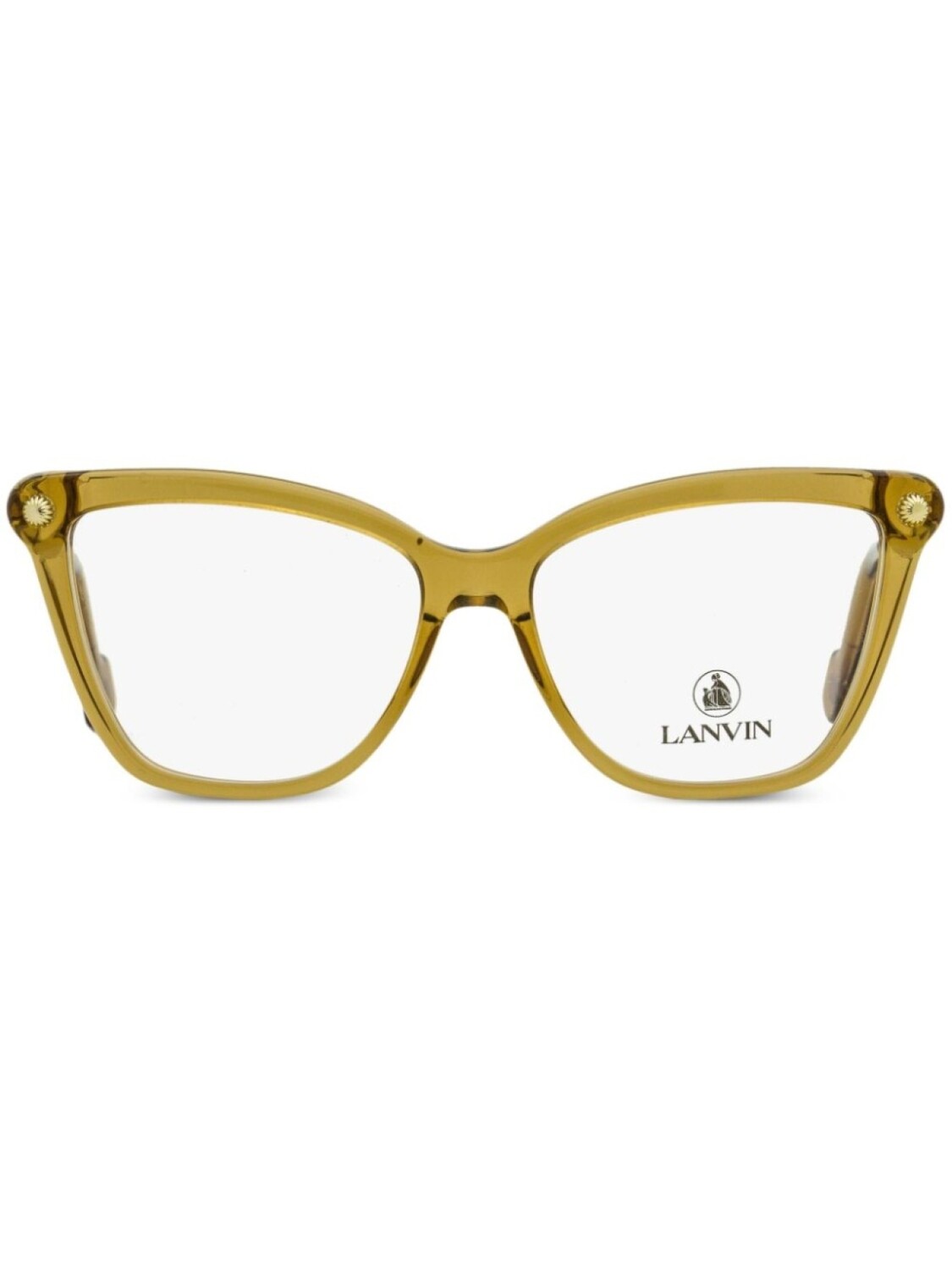 

Очки в оправе 'бабочка' Lanvin, желтый