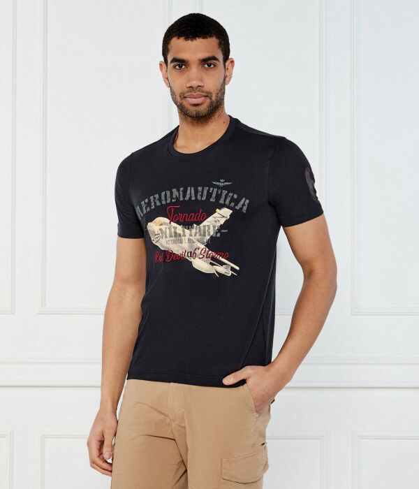 

Футболки Regular fit Aeronautica Militare, синий