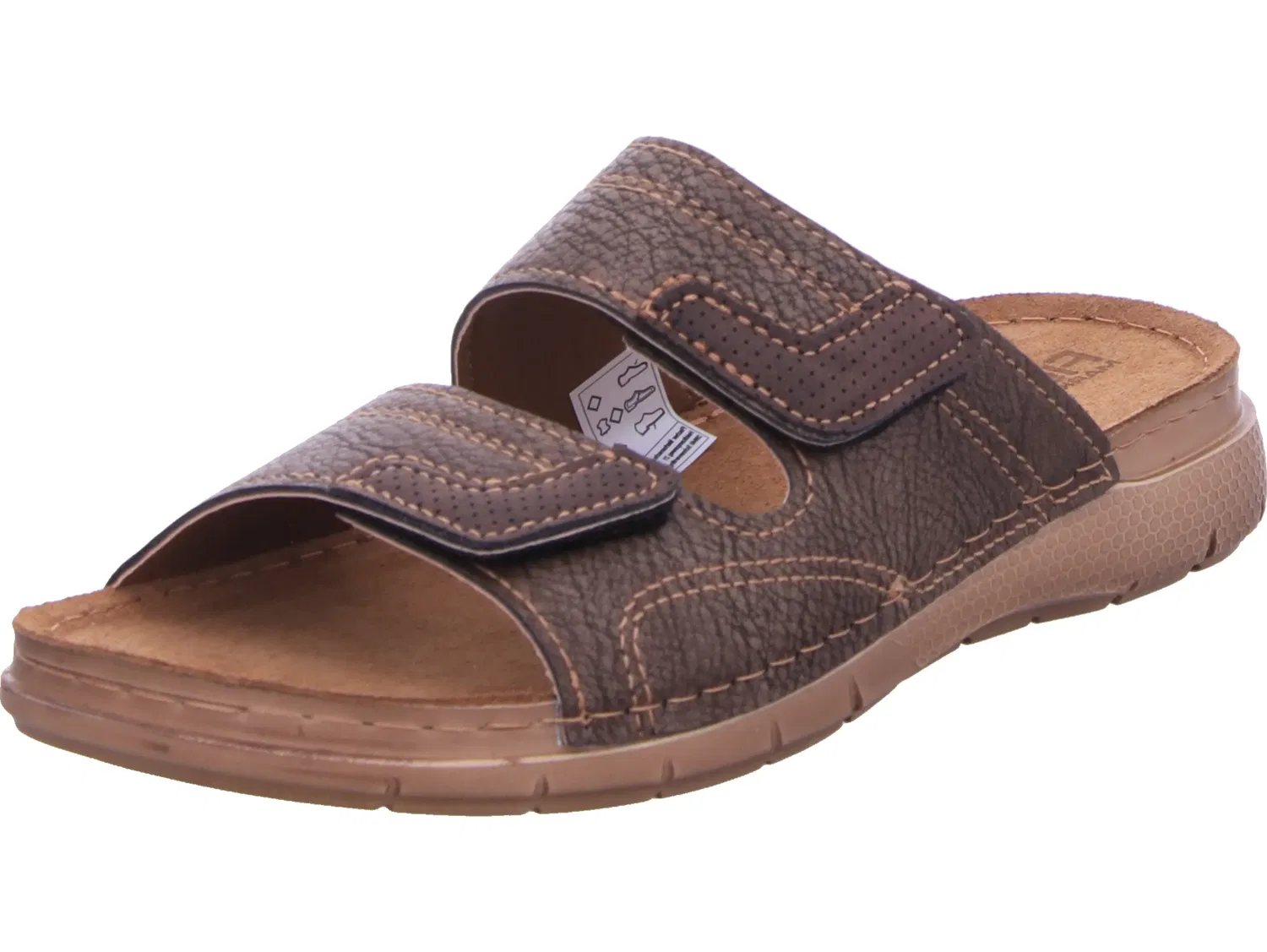 Тапочки домашние Fischer Markenschuh, коричневый